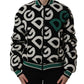 Multicolor Logo Full Zip Bomber Jacket