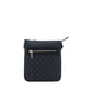 Black Fabric Shoulder Bag