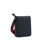 Black Fabric Shoulder Bag