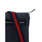 Black Fabric Shoulder Bag