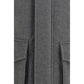 Gray Cashmere Full-Length Jacket