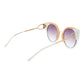 White Metal Sunglasses
