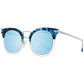 Gray Metal Sunglasses