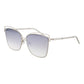 Gray Metal Sunglasses