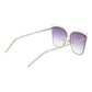Gray Metal Sunglasses
