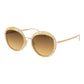 Bicolor Metal Sunglasses