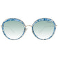 Blue Metal Sunglasses