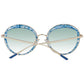 Blue Metal Sunglasses
