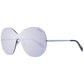 Gray Metal Sunglasses