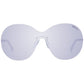 Gray Metal Sunglasses