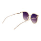 Multicolor Metal Sunglasses