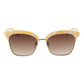 Bicolor Metal Sunglasses