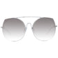 Gray Metal Sunglasses