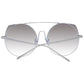 Gray Metal Sunglasses