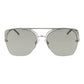 Gray Metal Sunglasses