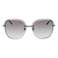 Gray Metal Sunglasses