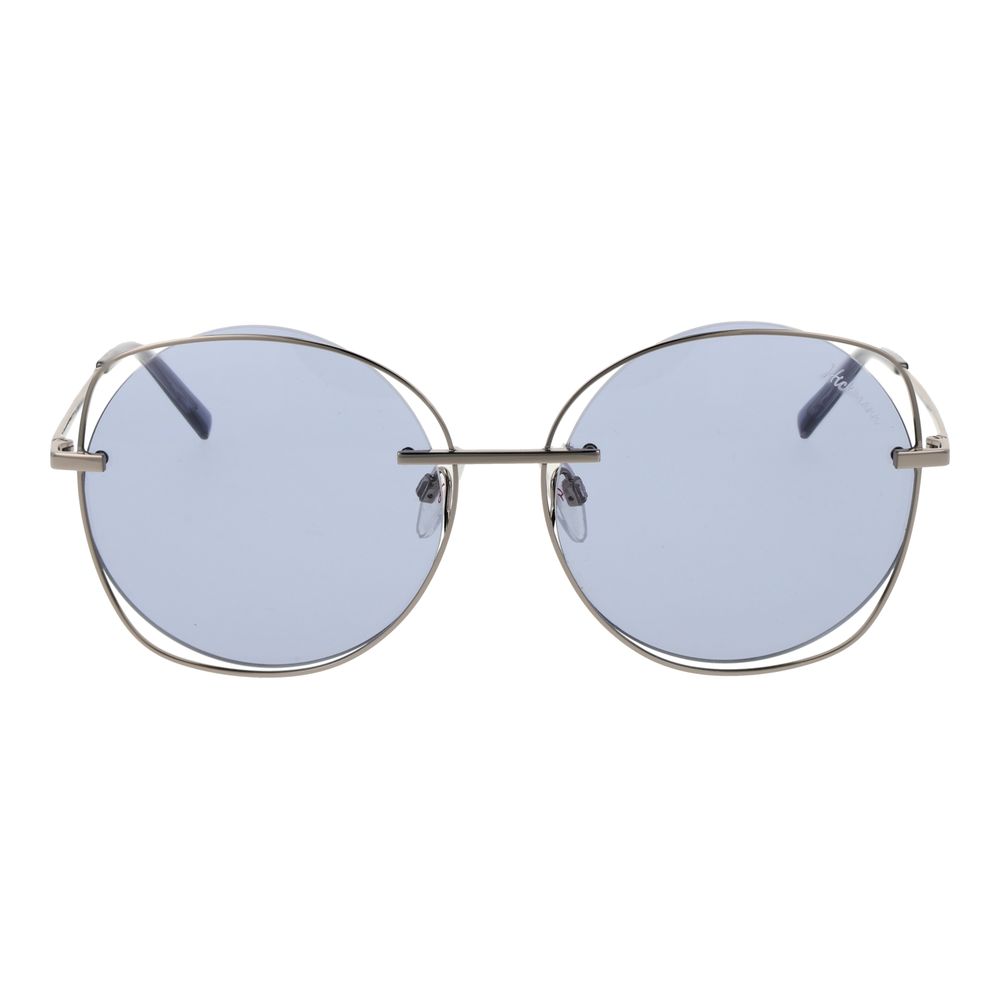 Gray Metal Sunglasses