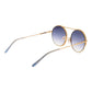 Gold Metal Sunglasses