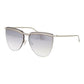 Gray Metal Sunglasses
