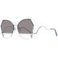 Gray Metal Sunglasses