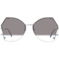 Gray Metal Sunglasses