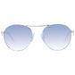Gray Metal Sunglasses