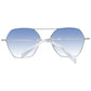 Gray Metal Sunglasses