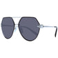 Gray Metal Sunglasses