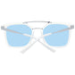White Metal Sunglasses
