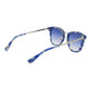 Blue Metal Sunglasses