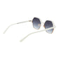 White Acetate Sunglasses
