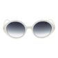White Acetate Sunglasses