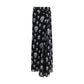Black Silk Long Skirt