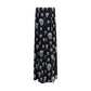 Black Silk Long Skirt