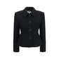 Black Wool Oves Aries Blazer