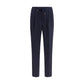 Blue Wool Oves Aries Casual Pants