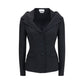 Black Wool Oves Aries Full-Length Jacket