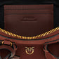 Bordeaux Cowhide Shoulder Bag