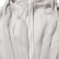 Gray Sheer Silk Chiffon Shirt Bow Collar Top