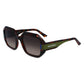 Brown Injected Sunglasses