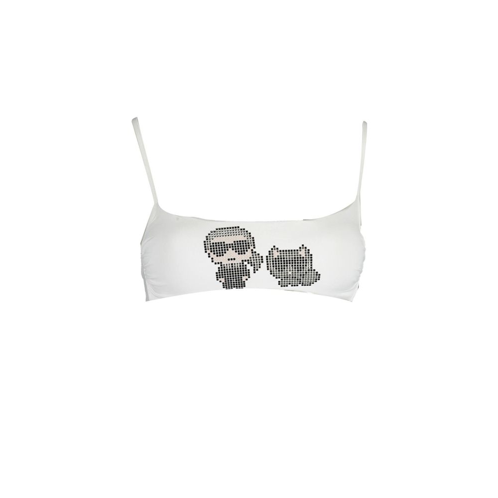 White Polyamide Women's Swimsuit