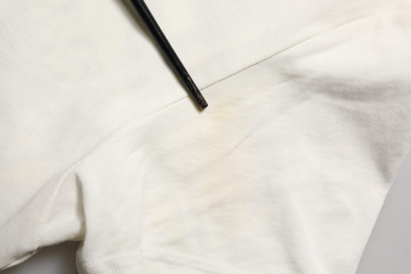 White Cotton Logo Bandana Print Men T-shirt