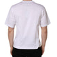 White Metal DG Logo Cotton Short Sleeves T-shirt