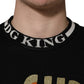 Black Super King Crew Neck Sweatshirt Sweater