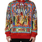 Multicolor Glamzilla Hooded Men Sweatshirt Sweater