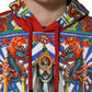 Multicolor Glamzilla Hooded Men Sweatshirt Sweater