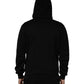 #dgfamily Black Cotton Hooded Men Sweatshirt Sweater