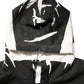 Black Cotton Logo Hooded Full Zip Sweater