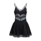 Black Cotton Casual Dress