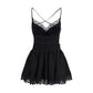 Black Cotton Casual Dress